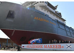 Морской транспорт вооружения «Академик Макеев» выведен из эллинга