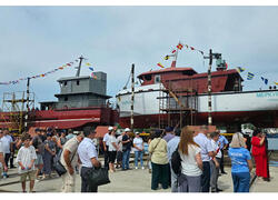 На Ливадийском РСЗ спустили на воду сразу два судна