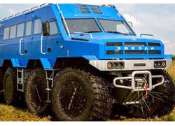 В России открылся новый завод по производству вездеходов, способных плавать