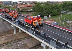 В Иркутске открылся новый путепровод на станции «Батарейная»