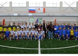 Первый крытый футбольный манеж открыли в&nbsp;Вологде