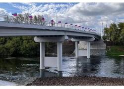 В Пермском крае открыто движение по мосту через Ирень