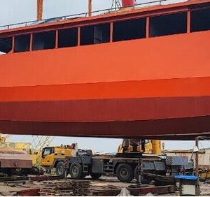 Состоялся спуск на&nbsp;воду многофункционального судна &laquo;Профессор Пака&raquo;