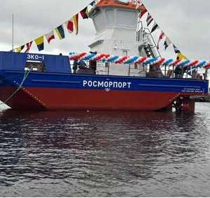 В&nbsp;Карелии спущено на&nbsp;воду судно &laquo;Эко-1&raquo; проекта NE028
