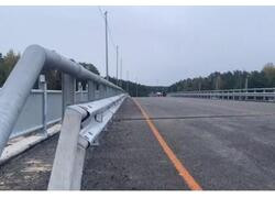 В Тюменской области открыли движение по новому путепроводу на федеральной трассе