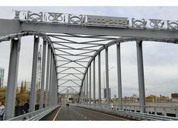 В Уфе дан старт движению транспорта по историческому арочному мосту через р. Белую