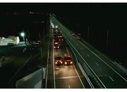 В Ханты-Мансийском автономном округе открыли мостовой переход через реку Обь