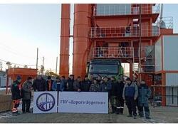На севере Бурятии заработал асфальтобетонный завод