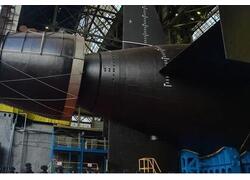 В&nbsp;Северодвинске спустили на&nbsp;воду атомный подводный ракетный крейсер &laquo;Хабаровск&raquo;