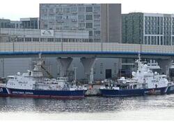 На СЗ «Алмаз» спущен на воду пограничный сторожевой корабль № 509 проекта 10410