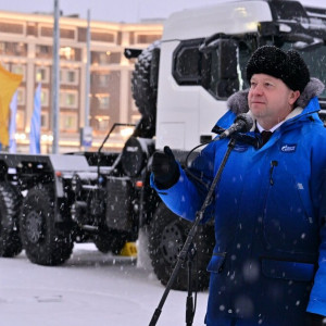 Первый отечественный тягач БАЗ передан в&nbsp;эксплуатацию