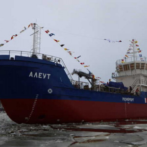 На&nbsp;Окской судоверфи спущен на&nbsp;воду сборщик льяльных вод &laquo;Алеут&raquo; проекта RST38