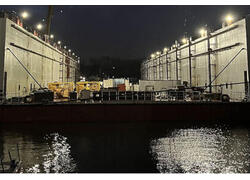 На «Красной Кузнице» в Архангельске завершена стыковка блоков плавучего дока