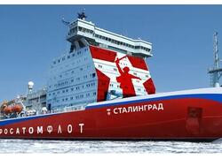 На Балтийском заводе заложен атомный ледокол «Сталинград» проекта 22220