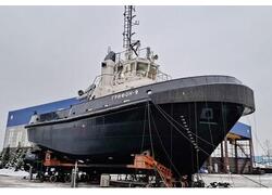 На&nbsp;СЗ &laquo;Пелла&raquo; спущен на&nbsp;воду рейдовый буксир &laquo;Грифон-9&raquo; проекта 05380