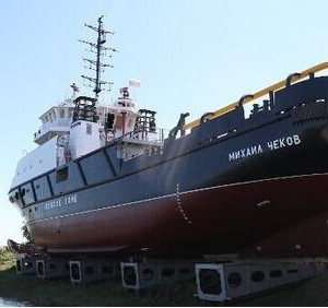 Астраханский судоремонтный завод ОСК передал ВМФ&nbsp;РФ спасательный буксир &laquo;Михаил Чеков&raquo; проекта 22870