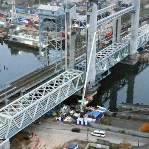 В&nbsp;Калининграде завершилось строительство нового железнодорожного моста