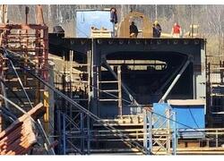 В&nbsp;Дмитрове началось укрупнение металлоконструкций будущего моста