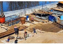 Выполнена первая поставка готовых металлоконструкций на&nbsp;строительство Рогачевского моста