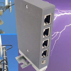 Новая версия устройства грозозащиты Ethernet на&nbsp;4 порта