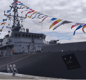 ОСК передала Военно-Морскому Флоту России новейший корабль противоминной обороны &laquo;Полярный&raquo;