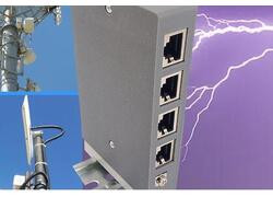 Новая версия устройства грозозащиты Ethernet на&nbsp;4 порта