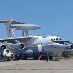 Фото нового модернизированного самолета ДРЛОиУ А-50У