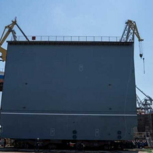 Спущен на&nbsp;воду первый блок плавдока &laquo;Капитан Анатолий Ермолаев&raquo; проекта 17692