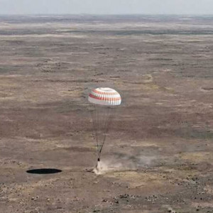 &laquo;Союз МС-28&raquo; с&nbsp;космонавтами приземлился в&nbsp;Казахстане