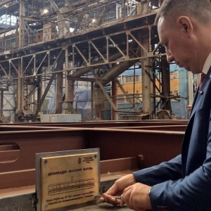 На&nbsp;Хабаровском судостроительном заводе заложили два дебаркадера проекта Р4200