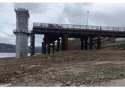 На&nbsp;стройплощадке моста через Витим начато строительство автомобильных подходов
