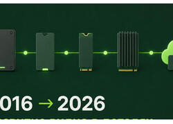 ⏳ 10 лет инноваций: от&nbsp;первого SSD к&nbsp;новым решениям