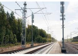 Первый полигон для ВСМ испытывают под нагрузкой проходящих «Сапсанов»