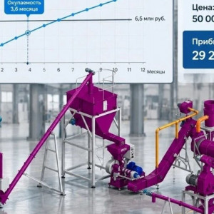 Линия экструдирования гороха: как заработать на&nbsp;переработке сырья