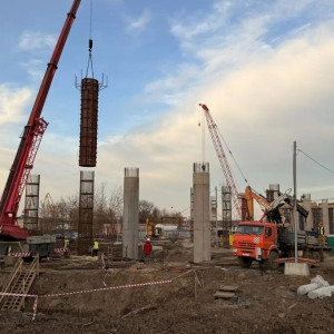 Нацпроектстрой завершил монтаж балок на&nbsp;двух пролётах нового моста в&nbsp;Ярославле