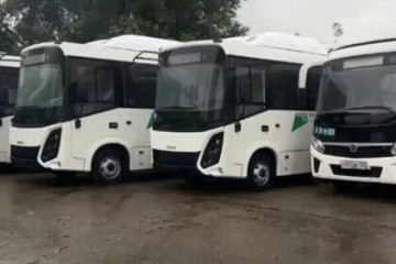 Еще 20 новых современных автобусов среднего класса марки &laquo;СИМАЗ&raquo; прибыли в&nbsp;Пятигорск