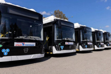 В&nbsp;Крым поступил 21 новый автобус большого класса ЛиАЗ