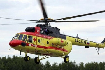 Ми-8МТВ-1 санавиации прибыл в&nbsp;Новгородскую область на&nbsp;дежурство.