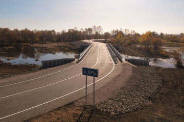 В&nbsp;Орске после капитального ремонта открыто движение по&nbsp;мосту через реку Орь