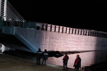 Череповецкий судостроительный завод спустил на&nbsp;воду вторую баржу проекта RBD 4608
