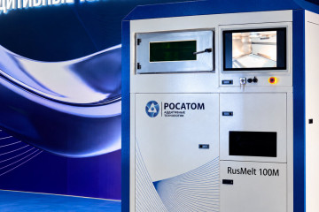 &laquo;Росатом&raquo; представил новый компактный 3D-принтер RusMelt 100M