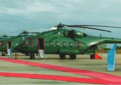 Вооруженные силы Мьянмы получили три российских вертолета Ми-38