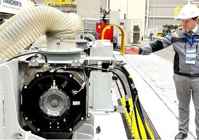 В&nbsp;Челябинске показали новый электродвигатель для высокоскоростных поездов