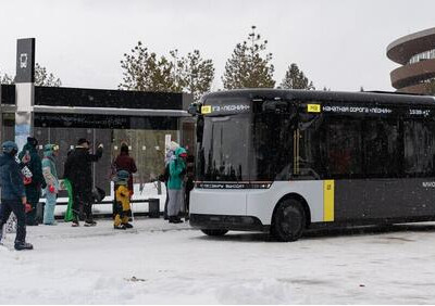 На&nbsp;курорте &laquo;Манжерок&raquo; запущен первый автономный шаттл под управлением искусственного интеллекта