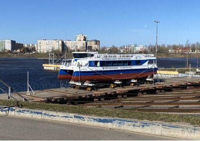 На&nbsp;СНСЗ спущен на&nbsp;воду катамаран &laquo;Капонир&raquo; проекта 04710