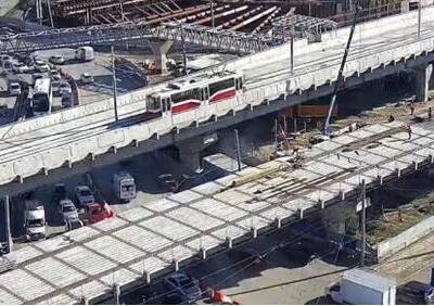 В&nbsp;Новосибирске открыли самую длинную в&nbsp;России трамвайную эстакаду