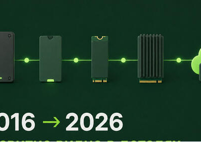 ⏳ 10 лет инноваций: от&nbsp;первого SSD к&nbsp;новым решениям